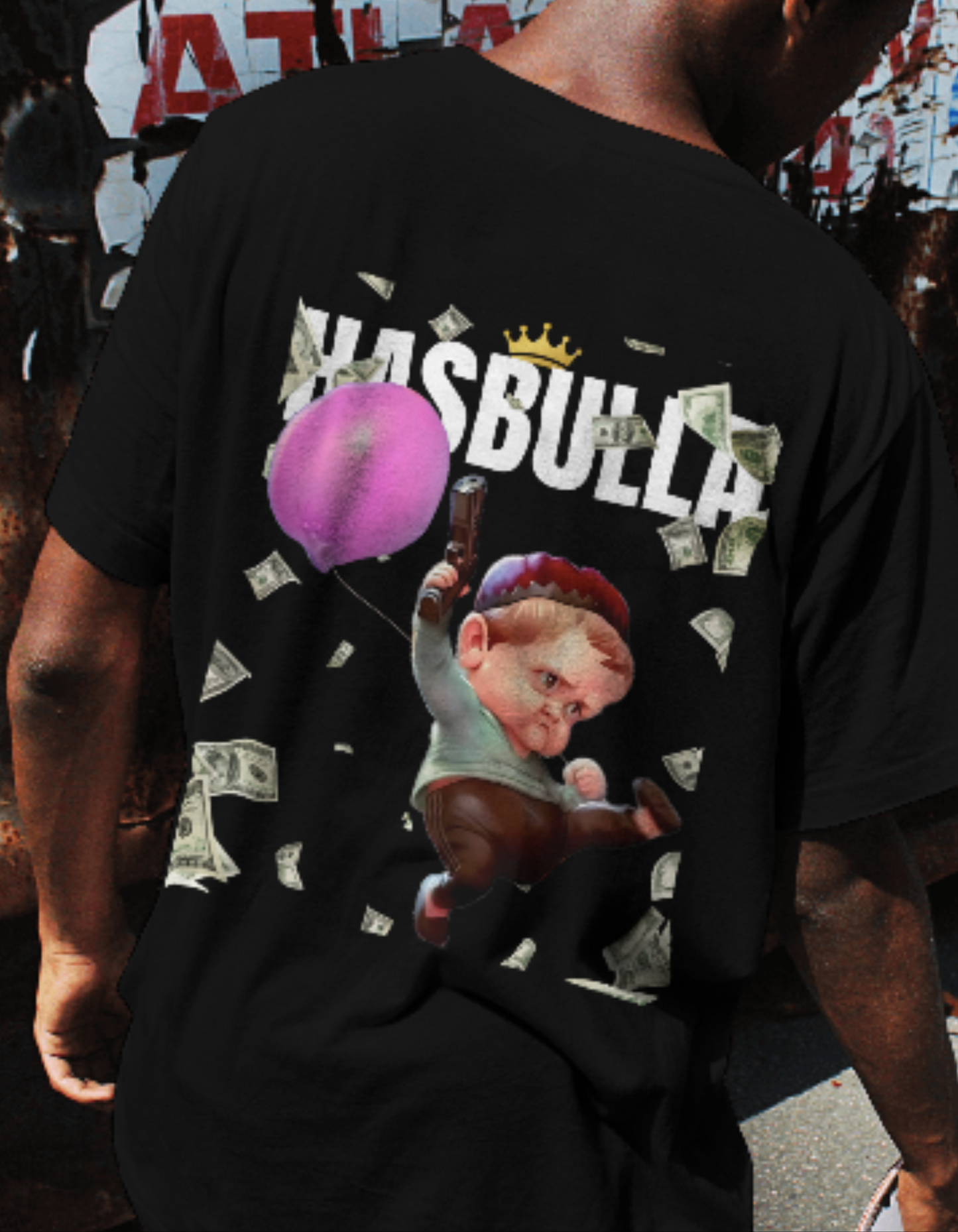 Hasbulla MONEY Oversized Tshirt