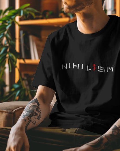 Nihilism Minimalist Oversized Tshirt